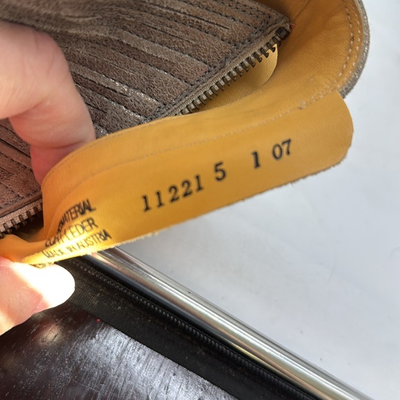 Paul Green Stylish Gray Peep-Toe Leathr Ankle Boots Size 5 MCH9112 - Picture 8 of 8